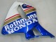 2005-2006 Honda CBR600RR Motorcycle Fairings - Blue White Yellow Rothmans Canada Websites