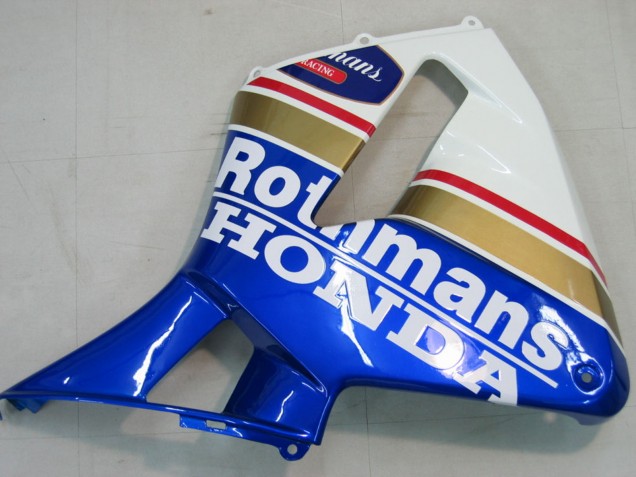 2005-2006 Honda CBR600RR Motorcycle Fairings - Blue White Yellow Rothmans Canada Websites