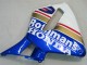 2005-2006 Honda CBR600RR Motorcycle Fairings - Blue White Yellow Rothmans Canada Websites