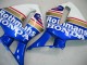 2005-2006 Honda CBR600RR Motorcycle Fairings - Blue White Yellow Rothmans Canada Websites