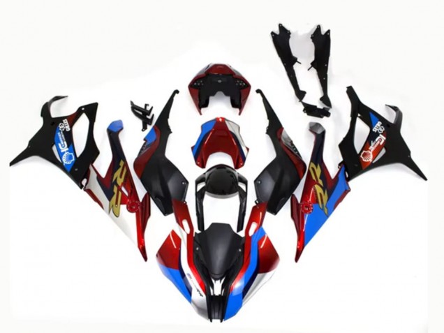 2019-2022 BMW S1000RR Motorcycle Fairings - Black Blue Red Gold Canada Websites