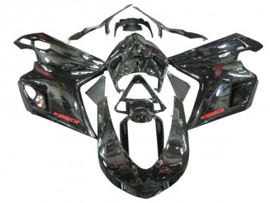 2007-2014 Ducati 1098 Motorcycle Fairings - Glossy Black Canada Websites