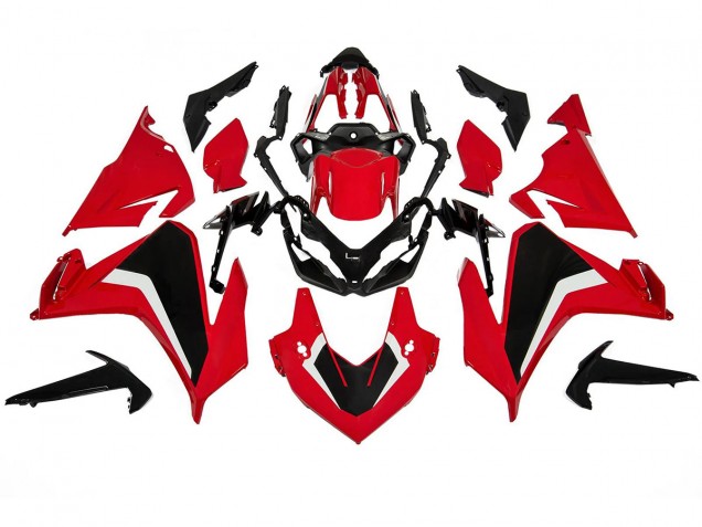 2022-2023 Honda CBR500R Motorcycle Fairings Kits - Red White Black Canada Websites