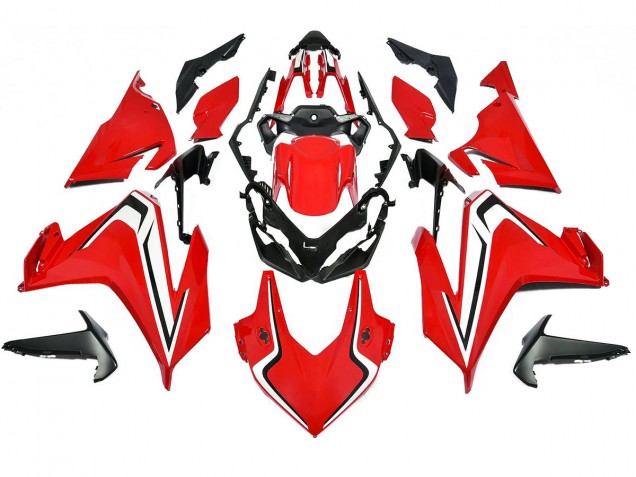 2022-2023 Honda CBR500R Bike Fairings - Red White Black Canada Websites