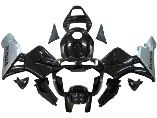 2003-2004 Honda CBR600RR Motorcycle Fairing - Silver Glossy Black Canada Websites