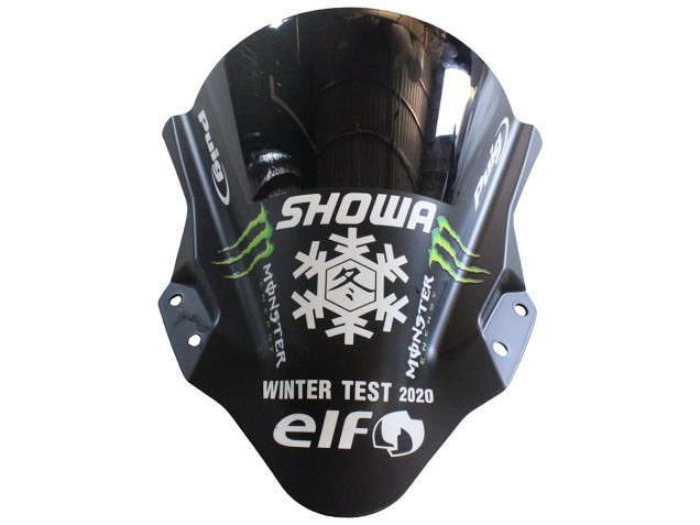 2018-2024 Kawasaki EX400 Motorcycle Fairings - Matte Black Green Monster Showr Snow Canada Websites