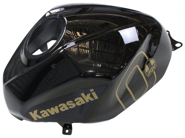 2018-2024 Kawasaki EX400 Motorcycle Fairings - Gold Glossy Black Canada Websites