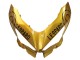 2018-2024 Kawasaki EX400 Motorcycle Fairings - Gold Glossy Black Canada Websites