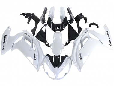 2012-2016 Kawasaki EX650 Motorcycle Fairings - White Black Canada Websites
