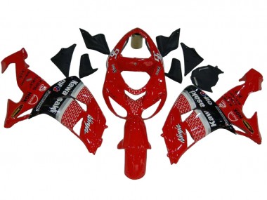 2006-2007 Kawasaki ZX10R Motorcycle Fairings - Red Silver Grey Black Elf 56 Canada Websites