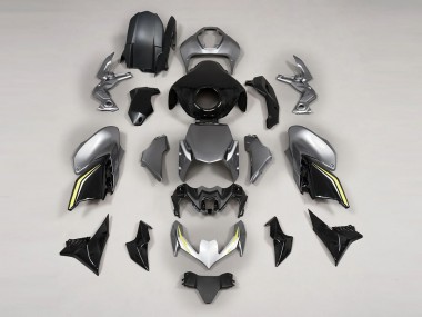 2020-2024 Kawasaki Z900 Motorcycle Fairings - Grey Black Canada Websites