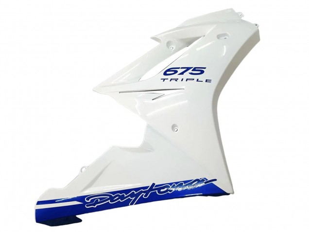 2006-2008 Triumph Daytona 675 Motorcycle Fairings - White Blue Canada Websites