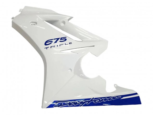 2006-2008 Triumph Daytona 675 Motorcycle Fairings - White Blue Canada Websites