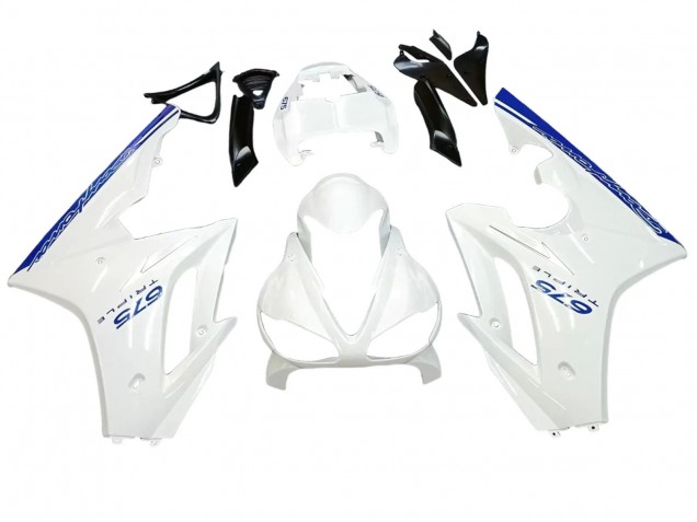 2006-2008 Triumph Daytona 675 Motorcycle Fairings - White Blue Canada Websites