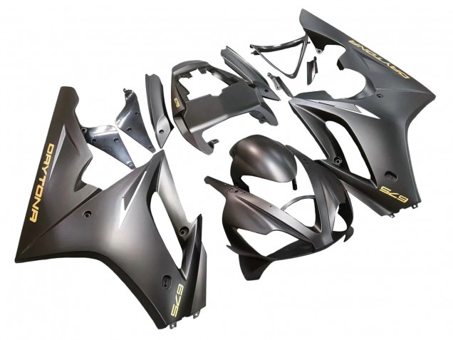 2006-2008 Triumph Daytona 675 Motorcycle Fairings - Matte Black Canada Websites