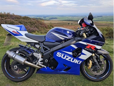 2004-2005 Suzuki GSXR 600 Motorcycle Fairings - Blue White Red Canada Websites