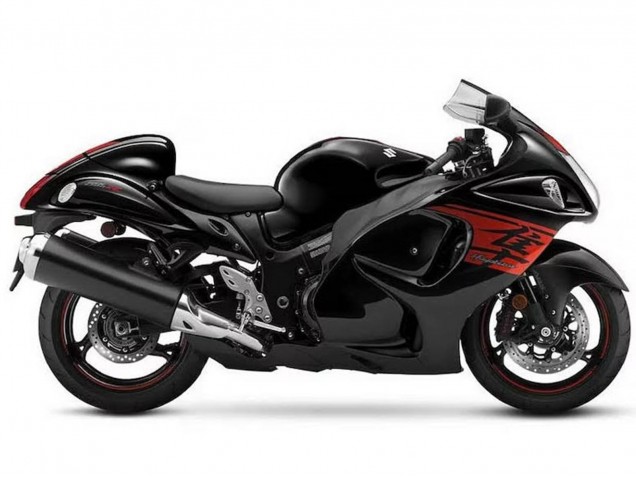 2008-2020 Suzuki GSXR 1300 Hayabusa Motorcycle Fairings - Black Red Canada Websites