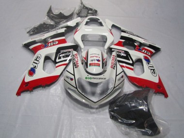 2000-2002 Suzuki GSXR 1000 Motorcycle Fairings - White Red Black Rizoma Playboy Canada Websites