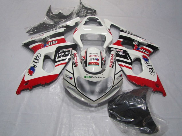 2000-2002 Suzuki GSXR 1000 Motorcycle Fairings - White Red Black Rizoma Playboy Canada Websites