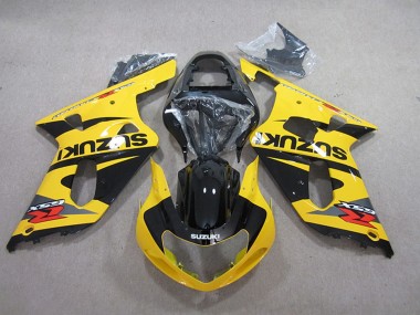 2001-2003 Suzuki GSXR 600 Motorcycle Fairings - Yellow Black Canada Websites