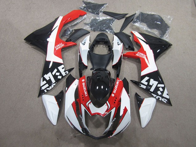 2011-2024 Suzuki GSXR 600 Motorcycle Fairings - Black Red White Canada Websites