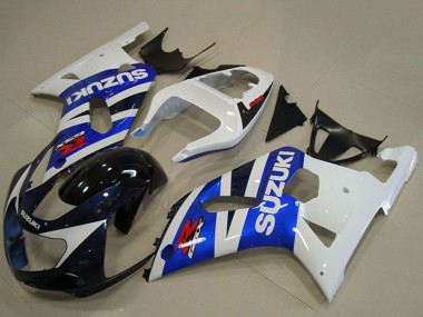 2001-2003 Suzuki GSXR 750 Motorcycle Fairings - White Blue Glossy Black Red Canada Websites