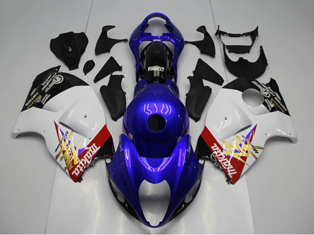 1996-2007 Suzuki GSXR 1300 Hayabusa Motorcycle Fairing - Blue White Canada Websites