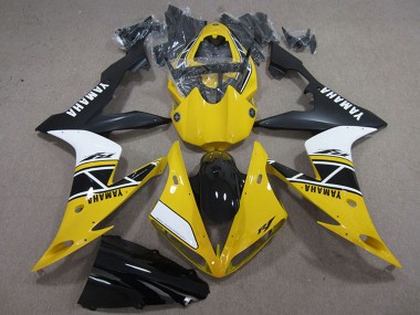2004-2006 Yamaha YZF R1 Motorcycle Fairings - Yellow White Black Canada Websites