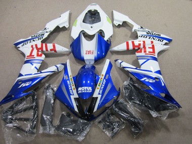 2004-2006 Yamaha YZF R1 Motorcycle Fairings - White Blue Motul Fiat Canada Websites