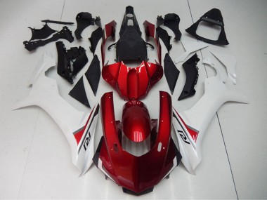 2015-2019 Yamaha YZF R1 Motorcycle Fairing - White Red Black Canada Websites