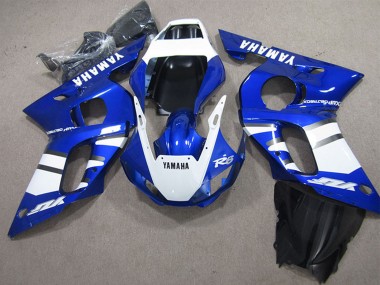 1998-2002 Yamaha YZF R6 Motorcycle Fairings - White Blue Canada Websites
