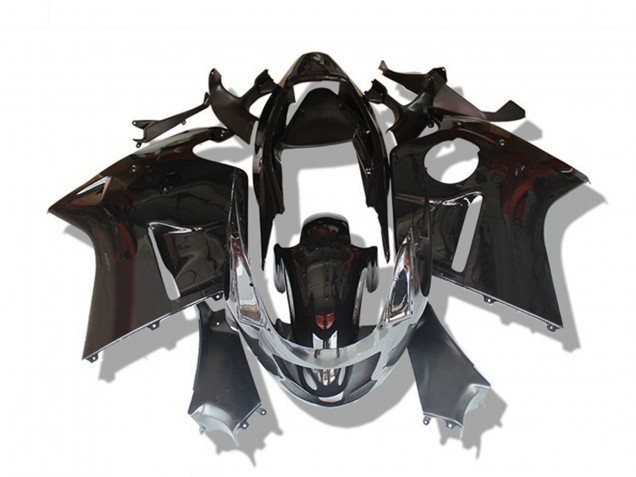 1996-2007 Gloss Black and Red CBR1100XX Fairings