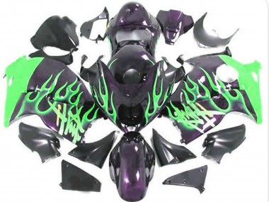 1997-2007 Green Flame GSXR 1300 Hayabusa Fairings