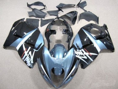 1997-2007 Light Blue and Black GSXR 1300 Hayabusa Fairings