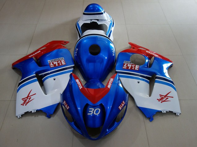 1997-2007 Ocean Blue & Logos GSXR 1300 Hayabusa Fairings