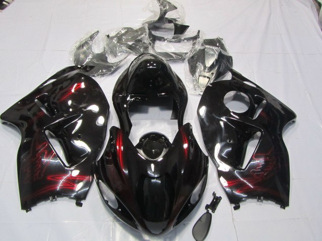 1997-2007 Red Deep Gloss GSXR 1300 Hayabusa Fairings