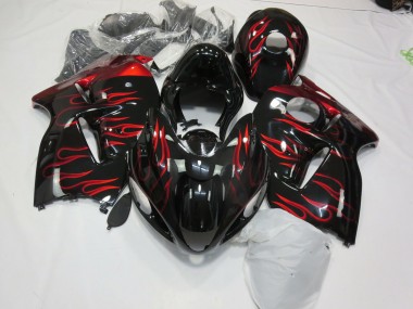 1997-2007 Red Flame GSXR 1300 Hayabusa Fairings