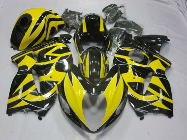 1997-2007 Yellow and Black GSXR 1300 Hayabusa Fairings
