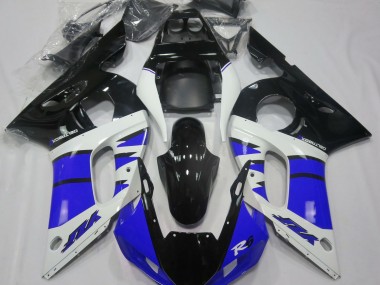 1998-2002 Gloss Blue and Black R6 Fairings