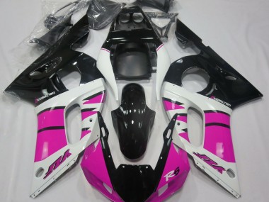 1998-2002 Gloss Pink and Black R6 Fairings