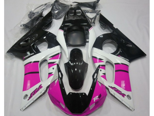 1998-2002 Gloss Pink and Black R6 Fairings 1998-2002 Gloss Pink and Black R6 Fairings