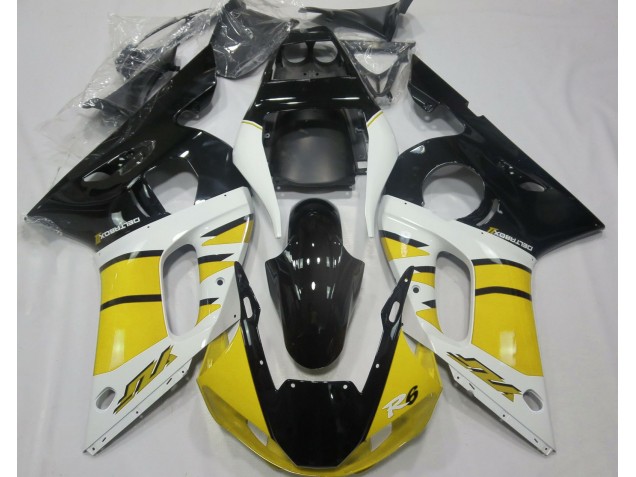 1998-2002 Gloss Yellow and Black R6 Fairings 1998-2002 Gloss Yellow and Black R6 Fairings