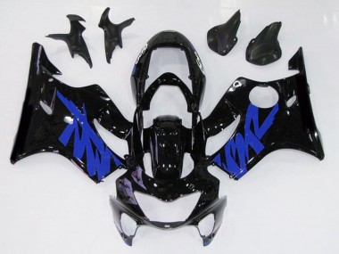 1999-2000 Gloss Black & Blue CBR600 F4 Fairings