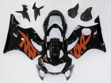 1999-2000 Gloss Black & Orange CBR600 F4 Fairings