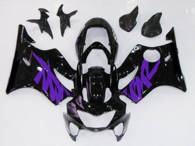 1999-2000 Gloss Black & Purple CBR600 F4 Fairings