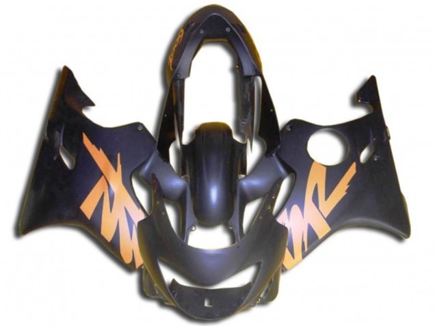 1999-2000 Matte Black and Orange CBR600 F4 Fairings 1999-2000 Matte Black and Orange CBR600 F4 Fairings