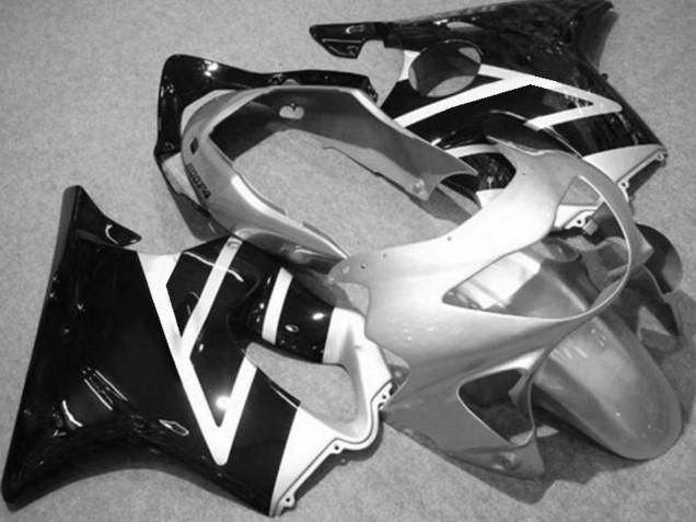 1999-2000 Silver Black CBR600 F4 Fairings 1999-2000 Silver Black CBR600 F4 Fairings