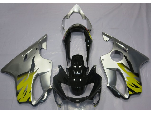 1999-2000 Silver Yellow and Black CBR600 F4 Fairings 1999-2000 Silver Yellow and Black CBR600 F4 Fairings