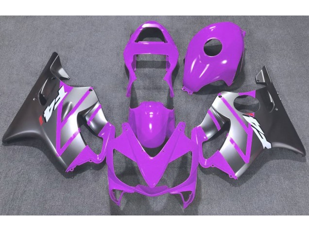 2001-2003 Purple and Matte Silver CBR600 F4i Fairings 2001-2003 Purple and Matte Silver CBR600 F4i Fairings