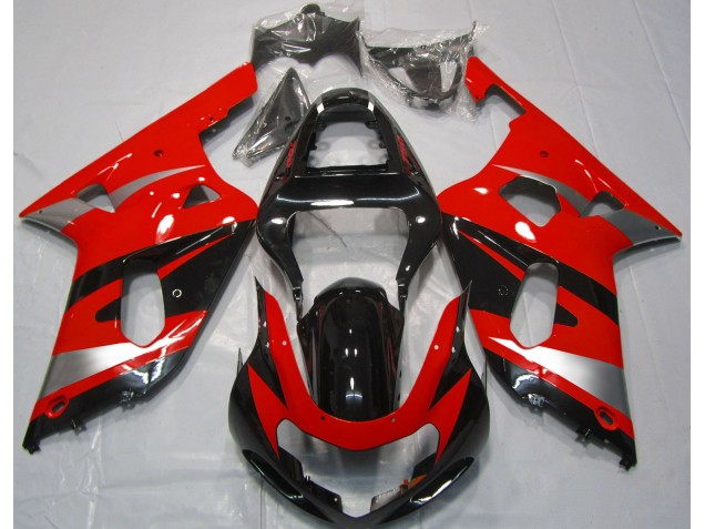 2001-2003 Red OEM Style GSXR 600-750 Fairings